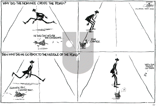Pat Oliphant on Monday July 7, 2008 Comic Strip