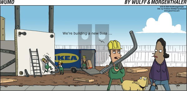 WuMo - Sunday April 23, 2023 Comic Strip