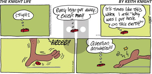 The Knight Life on Sunday June 30, 2019 Comic Strip