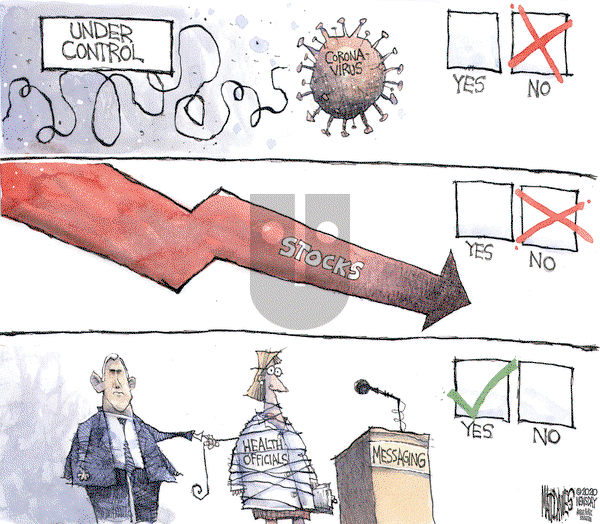 Matt Davies on Friday February 28, 2020 Comic Strip
