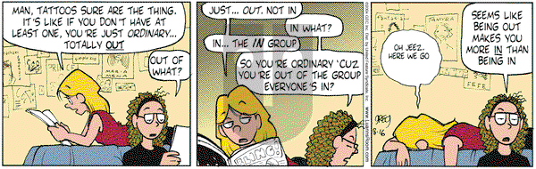 Luann on Monday August 16, 2004 Comic Strip