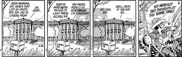Doonesbury - Monday March 30, 1987 Comic Strip