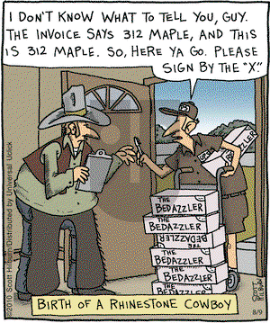 The Argyle Sweater on Monday August 9, 2010 Comic Strip
