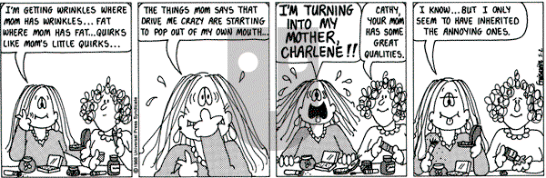 Cathy Classics on Monday May 2, 1988 Comic Strip
