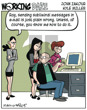 Working Daze on Tuesday June 13, 2006 Comic Strip