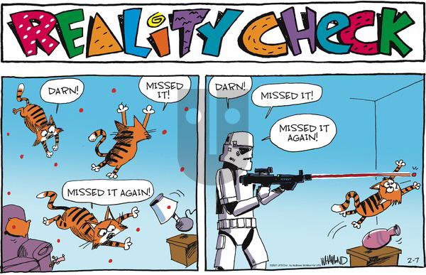Reality Check on Sunday February 7, 2021 Comic Strip