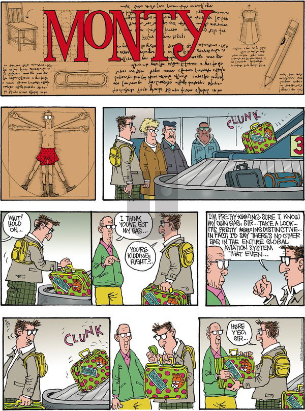 Monty on Sunday November 17, 2019 Comic Strip