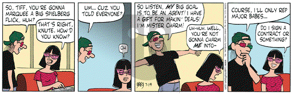 Luann on Wednesday July 19, 2006 Comic Strip