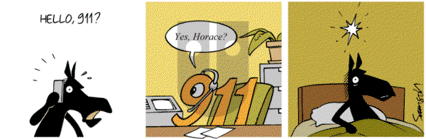 Dark Side of the Horse on Friday October 9, 2015 Comic Strip