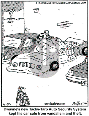 Close to Home on Tuesday November 30, 1999 Comic Strip