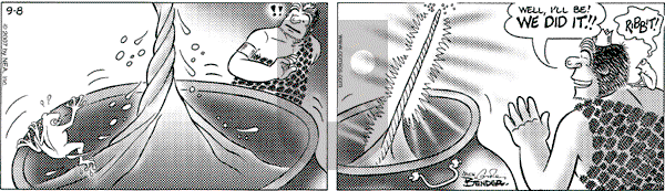 Alley Oop on Saturday September 8, 2007 Comic Strip