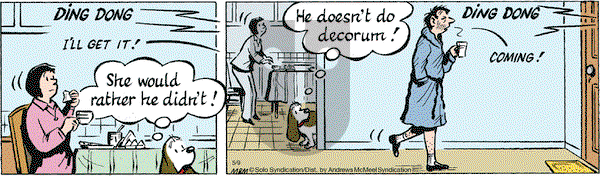 Fred Basset on Saturday May 9, 2020 Comic Strip