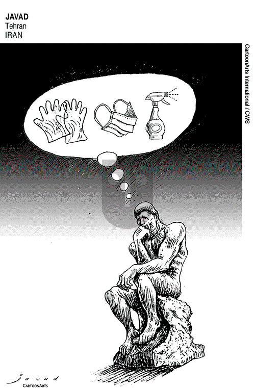 ViewsMidEast on Saturday April 18, 2020 Comic Strip