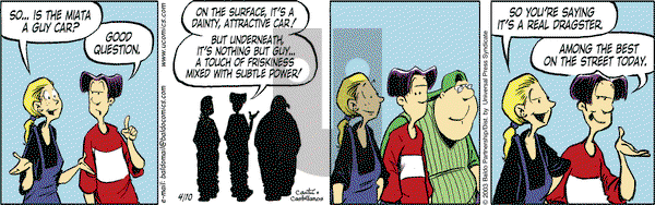 Baldo on Thursday April 10, 2003 Comic Strip