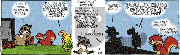 Over the Hedge on Monday February 20, 2012 Comic Strip