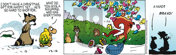 Over the Hedge on Wednesday December 6, 2017 Comic Strip