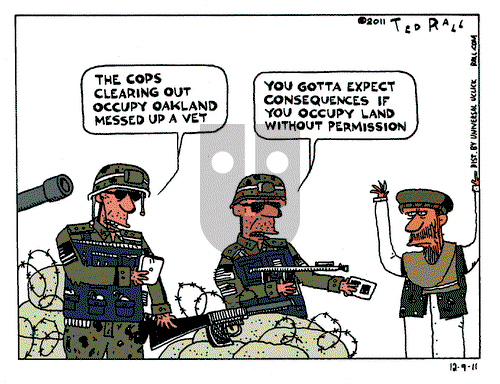 Ted Rall on Friday December 9, 2011 Comic Strip