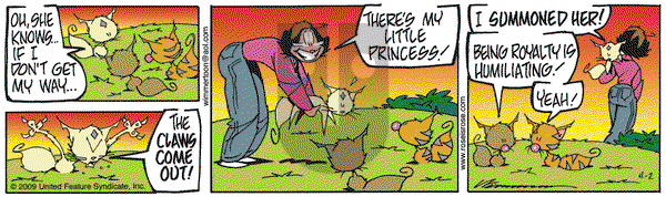 Rose is Rose on Thursday April 2, 2009 Comic Strip