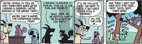 Pooch Cafe on Tuesday July 14, 2015 Comic Strip