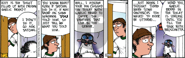 Get Fuzzy on Monday August 16, 2010 Comic Strip