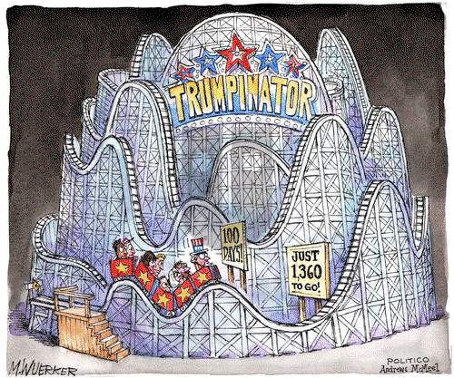 Matt Wuerker on Thursday April 27, 2017 Comic Strip