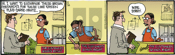 Monty on Monday November 26, 2018 Comic Strip