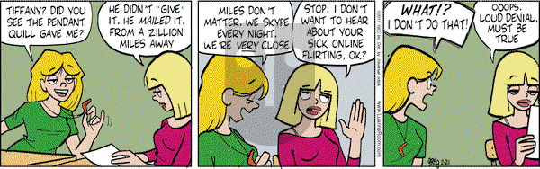 Luann on Thursday February 21, 2013 Comic Strip