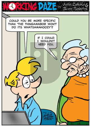 Working Daze on Friday June 6, 2025 Comic Strip