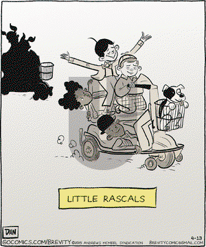Brevity on Saturday April 13, 2019 Comic Strip