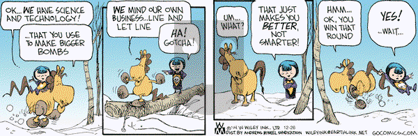 Non Sequitur on Wednesday December 26, 2018 Comic Strip