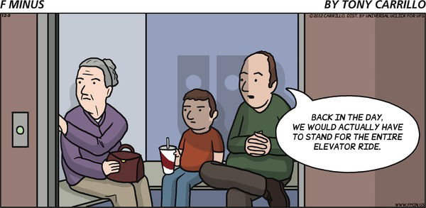 F Minus on Sunday December 9, 2012 Comic Strip