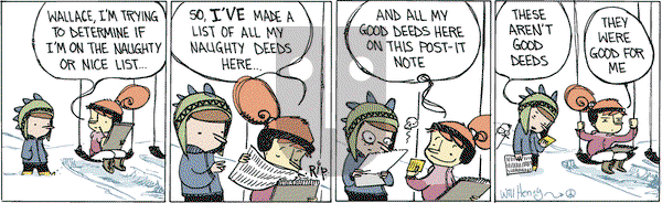 Wallace the Brave on Monday December 11, 2017 Comic Strip