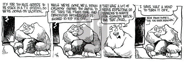 The Grizzwells on Friday July 5, 1996 Comic Strip