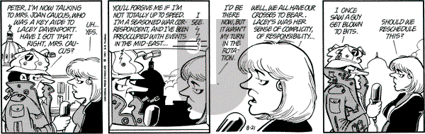 Doonesbury on Tuesday August 21, 1990 Comic Strip