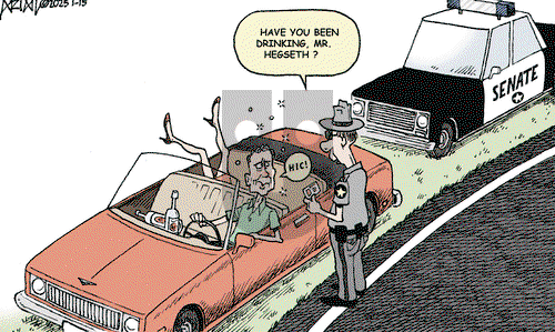 Robert Ariail on Wednesday January 15, 2025 Comic Strip