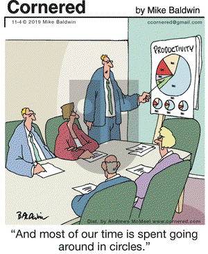 Cornered on Monday November 4, 2019 Comic Strip