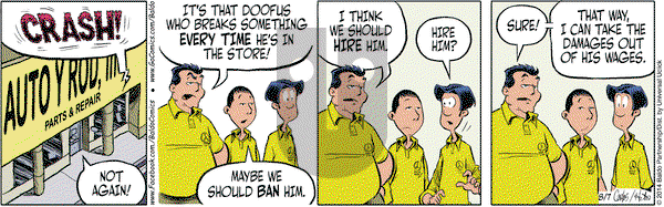 Baldo on Thursday August 7, 2014 Comic Strip