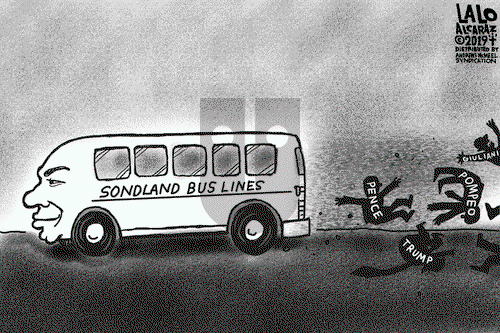 Lalo Alcaraz on Thursday November 21, 2019 Comic Strip
