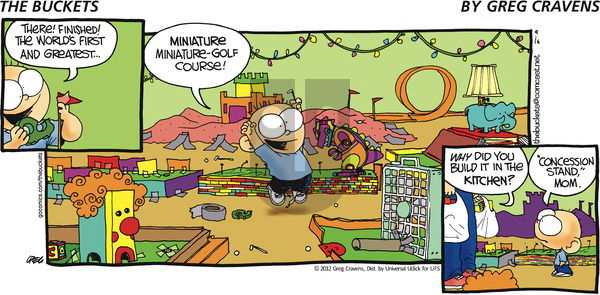The Buckets on Sunday September 16, 2012 Comic Strip