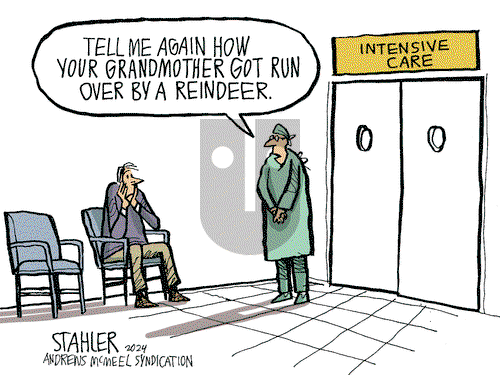 Jeff Stahler on Thursday December 26, 2024 Comic Strip