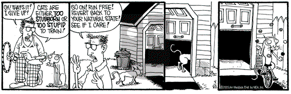 Monty on Friday April 22, 2005 Comic Strip