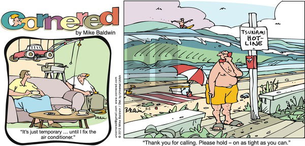 Cornered on Sunday August 5, 2012 Comic Strip