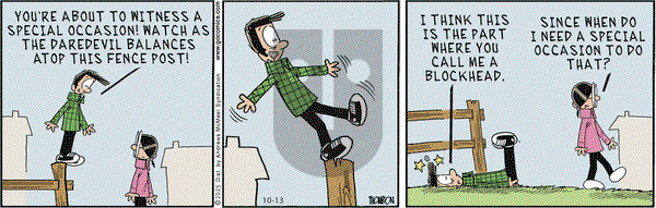 Grand Avenue on Monday October 13, 2025 Comic Strip