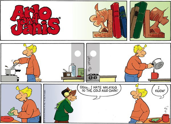 Arlo and Janis on Sunday December 20, 2015 Comic Strip