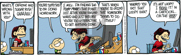 The Buckets on Wednesday December 4, 2013 Comic Strip