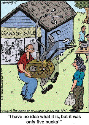 Close to Home on Tuesday November 1, 2011 Comic Strip