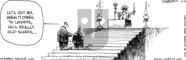 Non Sequitur on Friday May 9, 2003 Comic Strip