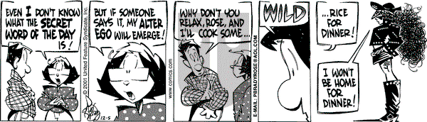 Rose is Rose on Wednesday December 5, 2001 Comic Strip