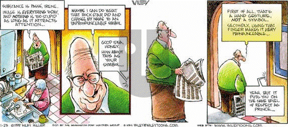 Non Sequitur on Sunday January 23, 2000 Comic Strip