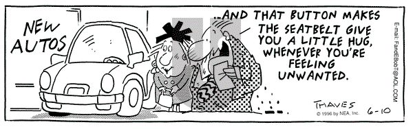 Frank and Ernest on Monday June 10, 1996 Comic Strip